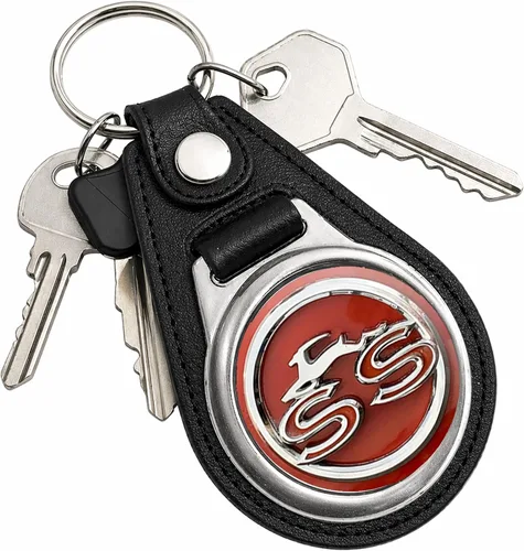 Vista 19 de Brotherhood Car Key Chain for Impala - Classic Models Keychain for Men and Oro olímpico - Guión de 1969