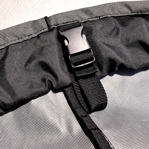 Vista 3 de StormBlock™ Signature - Funda combinada de mesa y sillas ovaladas, tamaño pequeño, color marfil negro, P5A11PMNW2 Waterproof polyester with