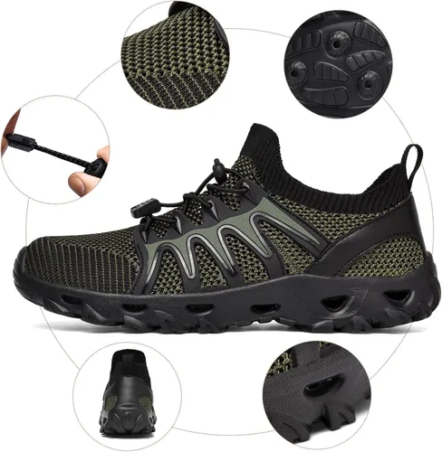 Vista 7 de Alibress Zapatos de agua para mujeres y hombres, zapatos acuáticos de secado rápido, zapatos de agua para senderismo, zapatos de playa para mujer