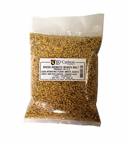 Vista 12 de Briess 26-QVZH-HVSI Grano de malta de cerveceros estadounidenses para elaboración de cerveza y cerveza casera 1 lb. (2 filas de cerveceros), marrón