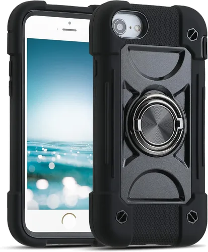Vista 71 de MARKILL Compatible con iPhone Se3/iPhone Se2, Funda para iPhone 6/6S, Funda para iPhone 7/iPhone 8 de 4.7 Pulgadas con Soporte Anular, Funda