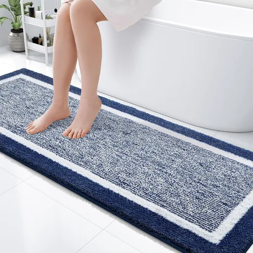 Vista 58 de OLANLY Alfombras de baño 24x16, tapetes de baño extra suaves y absorbentes de microfibra, antideslizantes, lavables a máquina, secan rápido