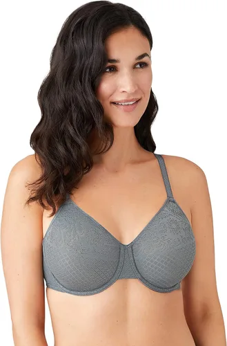 Vista 15 de Wacoal Brasier Reductor de Efectos Visuales Sin Forro con Aros de Cobertura Completa para Mujer, 857210 Negro