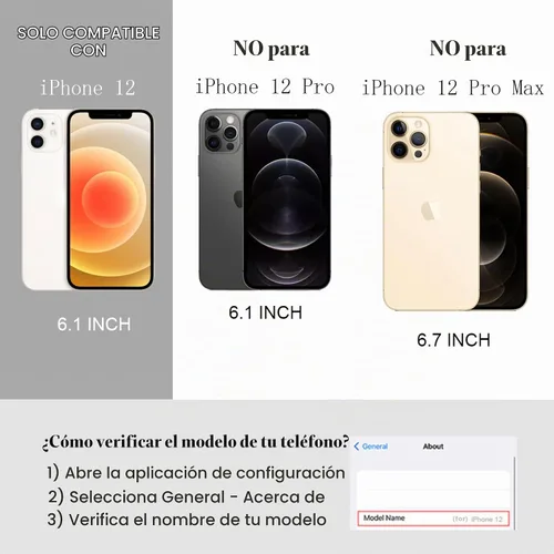 Vista 3 de FABSPARK - Funda para iPhone 12, diseño simple, marco ondulado, estética, silicona suave, color beige