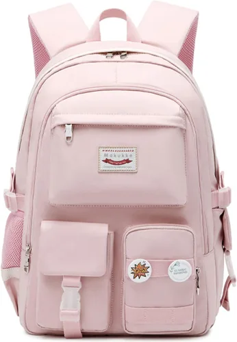 Vista 14 de Makukke - Mochilas escolares para adolescentes, mochilas para computadora portátil de 15.6 pulgadas, mochilas universitarias lindas, mochilas