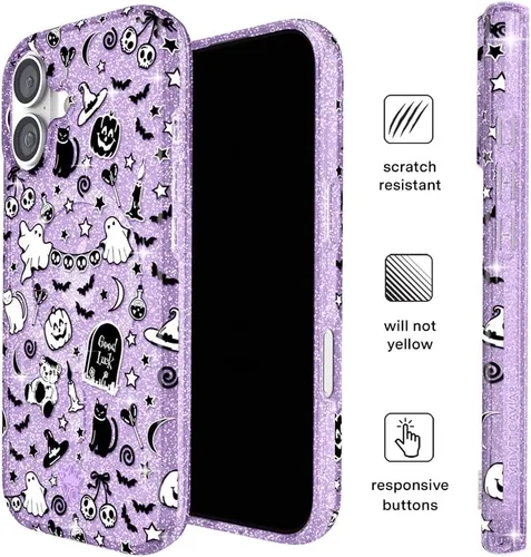 Vista 843 de VELVET CAVIAR Funda para iPhone 15, compatible con MagSafe, probada contra caídas de 10 pies, fundas protectoras de diseño, leopardo color rosa