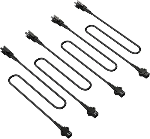 Vista 6 de Honalia Cable de Extensión de Luz de Roca Blanca Pura 4 PIEZAS, Cable de Extensión 47 Pulgadas 2 Pines, Luces LED Blancas de 6000K para Camiones UTV