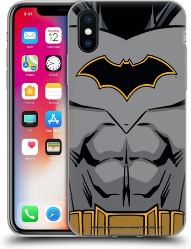 Vista 237 de Head Case Designs Funda de gel con licencia oficial de Batman DC Comics Bat Signal Logos [protección de grado militar] compatible con Apple iPhone 7