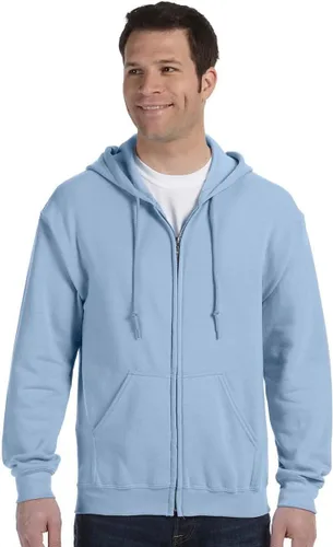 Vista 38 de Gildan Sudadera con capucha y cremallera completa para hombre