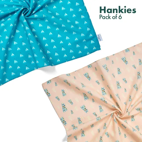 Vista 5 de HexaFun Pañuelo unisex de algodón orgánico 100% puro, tamaño grande