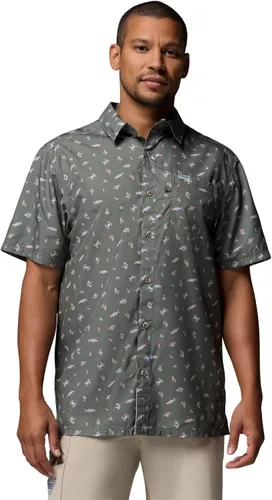 Vista 51 de Columbia - Camisa Super Slack Tide Camp de manga corta para hombre