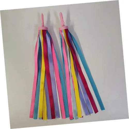 Vista 7 de 5 pares de cintas de borla para manillar, accesorios de decoración de borla para moto scooter