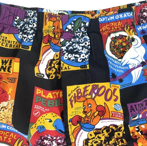 Vista 2 de ROCK ATOLL Calzoncillos tipo bóxer de algodón suave con estampados divertidos para hombre, tallas S-XXL