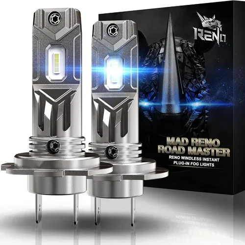 Vista 10 de RENO Bombillas de luz antiniebla H4 para vehículos todoterreno ATV UTV, paquete de 2 bombillas antiniebla para luz ATV UTV