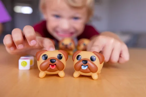 Vista 5 de ¡Lenguas fuera! El juego preescolar y para niños blandito, exprimible - Divertido juego educativo de memoria y coordinación para perritos por Blue