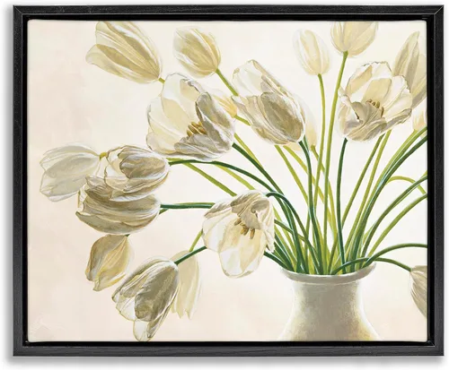 Vista 25 de Birds Floral Meadow Blossoms, 16 x 20 Inch Canvas in Floater Frame Stupell Industries · By Nan · Ready to hang once unboxed · Made in USA