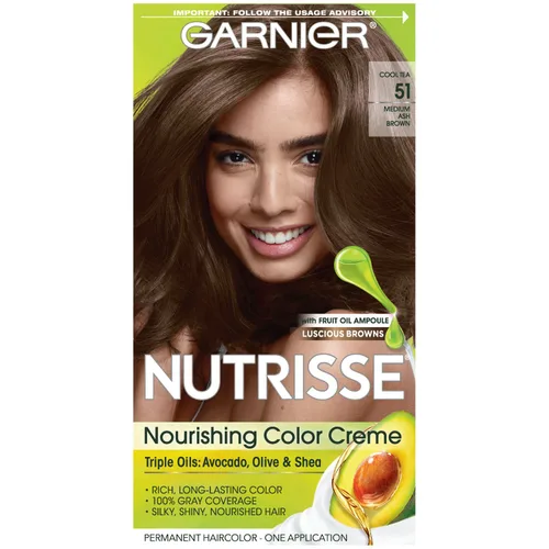 Vista 50 de Garnier Nutrisse Crema de color nutritiva, rubio natural claro [90] 1 ea (paquete de 2)