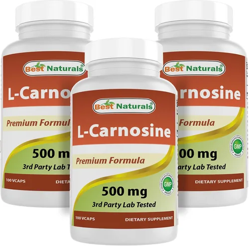 Vista 8 de Best Naturals L-Carnosina 500 mg 100 Vcaps (100 unidades (paquete de 1))