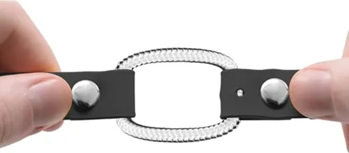 Vista 6 de Educator Correa elástica de 1 pulgada para collar de perro con cierre rápido para receptores FE-580, ET-800 y UL-1200 solamente, no para Negro