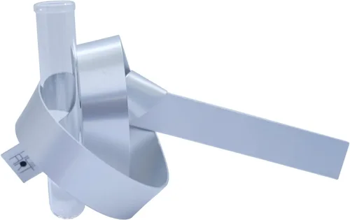 Vista 2 de ALART Musubi Flower Base/Flower Vase/Single Wheel Holder, Silver Sliver