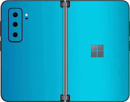 Vista 63 de SopiGuard Skin para Microsoft Surface Duo 2 2ª generación de borde a borde de paneles delanteros y traseros de vinilo (piedra de ladrillo)