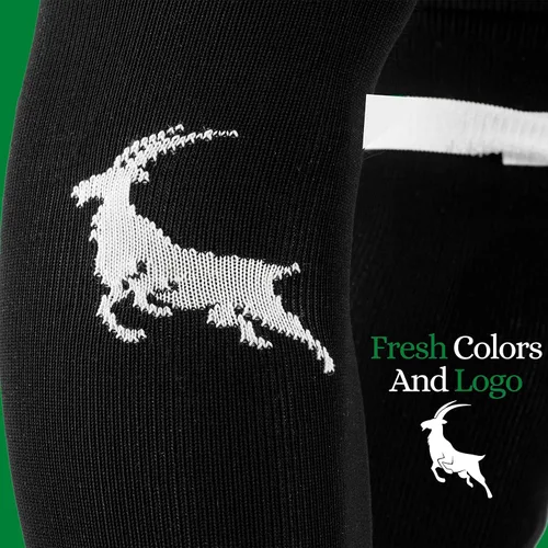 Vista 3 de Jean Lemond Calcetines de fútbol de competidor con correas para mantener los calcetines puestos. Opciones unisex para adultosniños