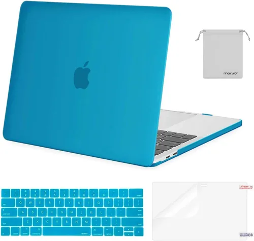 Vista 10 de MOSISO - Carcasa rígida de plástico, cubierta de teclado, protector de pantalla y bolsa de almacenamiento para MacBook Pro 13 pulgadas/33 cm