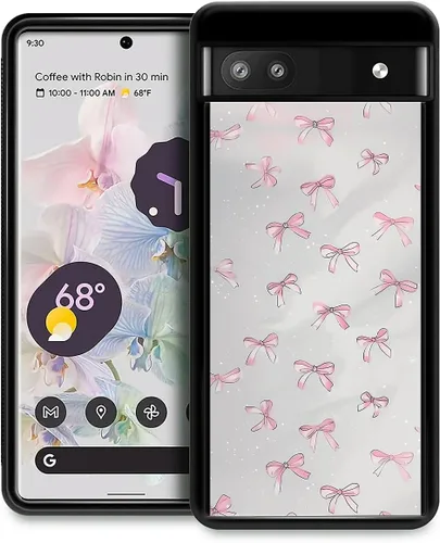 Vista 45 de Compatible con Google Pixel 4A 5G Mobile Case Creative Acrylic Panel trasero Silicona Protección Grip especialmente diseñado para Google Pixel 4A 5G