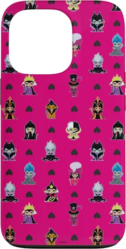 Vista 10 de iPhone 16 Disney Villains Anti-Love Cute Black Heart Valentine’s Day Case
