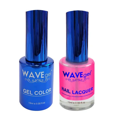 Vista 64 de WAVEGEL - Juego dúo de gel y esmalte de uñas a juego - Colección Royal - #001 ¡Blanco sobre blanco! I 0.5 onzas