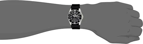 Vista 5 de Seiko SNZF17K2 Series 5 reloj de goma para hombre