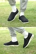 Vista 8 de YH SUCED Women Diabetic Shoes for Elderly Women Wide Shoes Walking Shoes Adjustable Closure Breathable Lightweight Non Slip Sneakers for Swollen