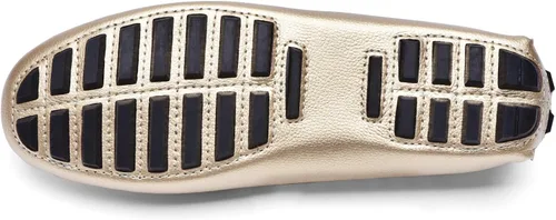 Vista 6 de BEAUSEEN - Mocasines de cuero para mujer, mocasines cómodos para conducir