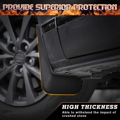 Vista 6 de x xotic tech 4 piezas de aletas para parachoques delantero y trasero para coche compatibles con Mazda CX-30 CX30 2020 2021 2022 2023 2024 2025