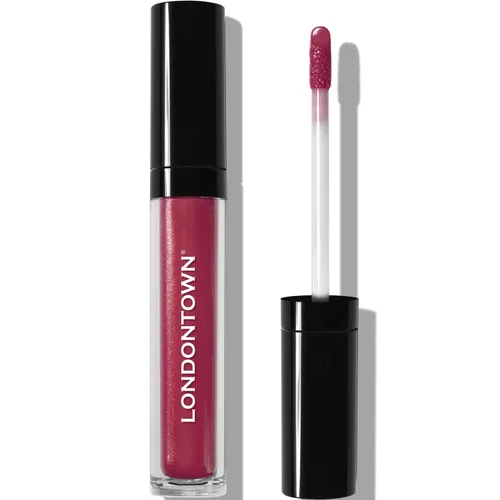 Vista 8 de LONDONTOWN Dainty, Sun Kissed Coral, tubo de brillo de labios de felpa, hidratante profundo, bálsamo acondicionador no pegajoso