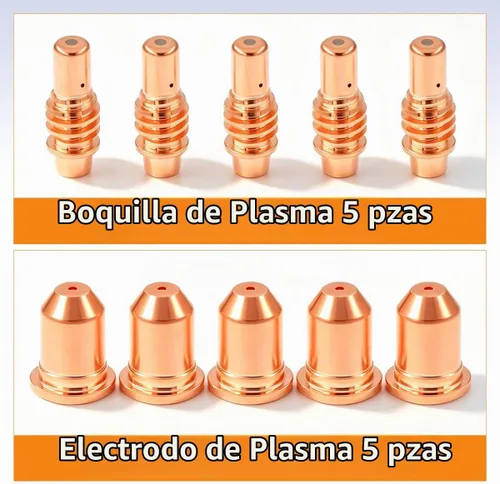 Vista 3 de Electrodo 59182 Boquilla 59164 Puntas 65A Fit TI-PC65 Antorcha IPT-65 58895 Harbor Freight Titanium 65A Cutter 10PK