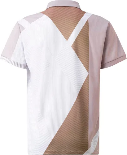 Vista 3 de Quarter Zip Polo Shirts for Men Short Sleeve Golf Polo Band Collar Summer T-Shirt Color Block Fashion Muscle Tees