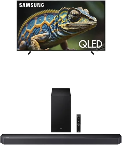 Vista 25 de Samsung - Smart TV QLED 4K de 43 pulgadas de la serie Q60D, Quantum HDR, con Object Tracking Sound Lite, Motion Xcelerator, diseño delgado, Gaming