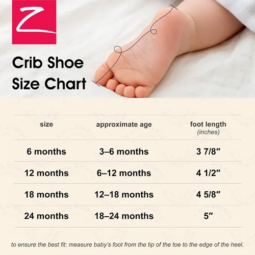 Vista 6 de Zutano Zapatos unisex de cuero para bebé