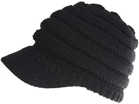 Vista 2 de VIVIPA - Gorro de invierno para mujer, diseño de cola de caballo
