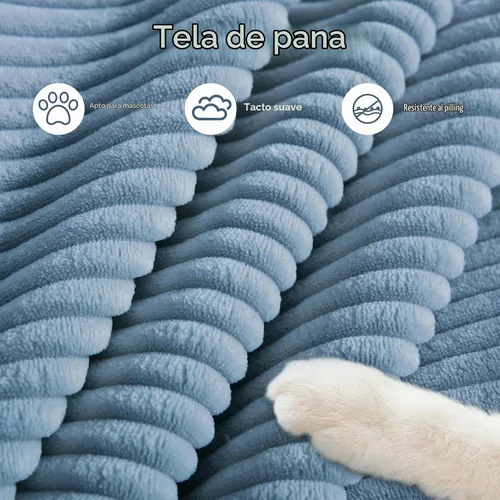Vista 5 de ODUSE-DAILY Sofá modular de gran tamaño de 79.2 pulgadas, sofás seccionales grandes de pana para sala de estar, sofás de dos plazas, moderno juego