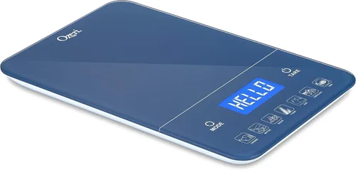 Vista 10 de Ozeri Touch III - Báscula digital de cocina con contador de calorías, 22 libras (22.0 lbs), ocre quemado