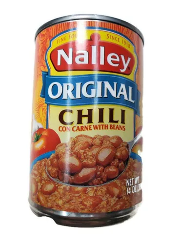 Vista 5 de Nalley Original Chili Con Carne con frijoles, latas de 14 onzas (paquete de 3 de 8)