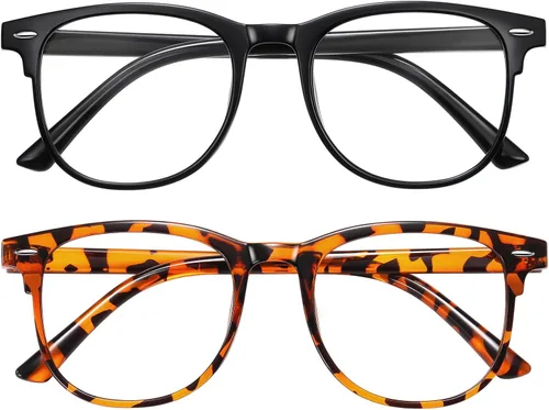Vista 9 de Okany Lentes de bloqueo de luz azul para mujeres, hombres y mujeres, con filtro de pantalla de computadora negra, gafas de juego para mujeres