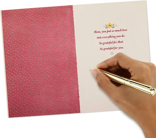 Vista 5 de Hallmark - Tarjeta de felicitación de cumpleaños para mamá