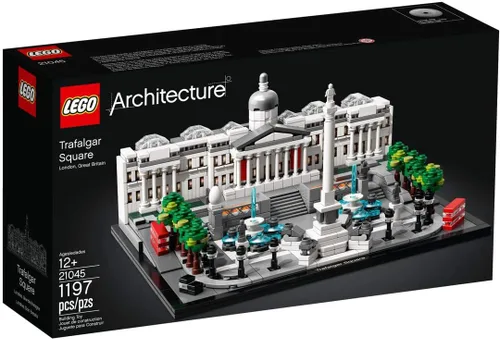Vista 7 de LEGO Architecture 21045 Kit de construcción del edificio de la plaza Trafalgar (1197 piezas)