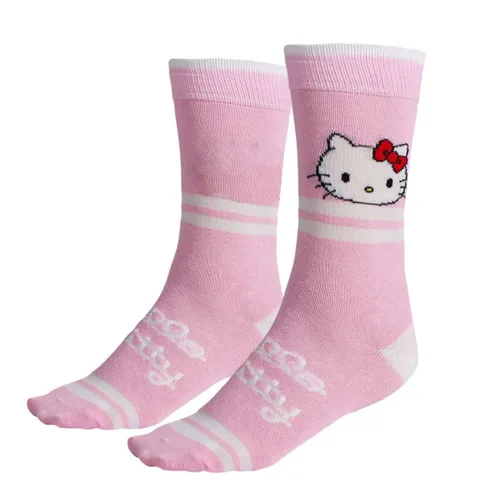 Vista 5 de Calcetines Hello Kitty Rosa 36-43