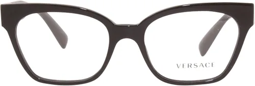 Vista 2 de Versace Gafas 3294 GB1 para mujer, marco óptico de borde completo, color negrodorado, 2.087in