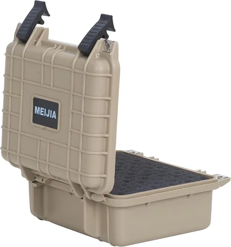 Vista 6 de MEIJIA Estuche Protector Impermeable IP67 Portátil para Todo Clima, Estuche Rígido para Cámara, Estuche Seco con Espuma Personalizable, Apto