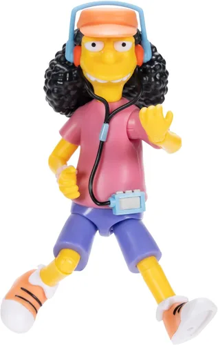 Vista 11 de JAKKS Pacific Disney - Figuras de acción de Los Simpson, paquete de 4 figuras coleccionables de 5 pulgadas de Wave 1, Homer, Bart, Groundskeeper